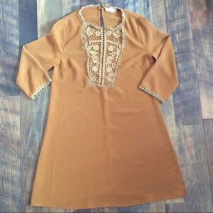 ALTAR’D STATE Women’s SMALL Yellow DRESS lace